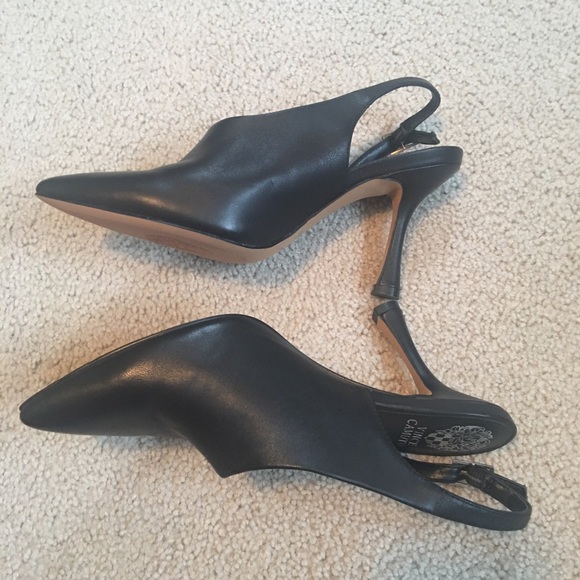 Vince Camuto black heels . Never worn . Sz 7 - Picture 4 of 10